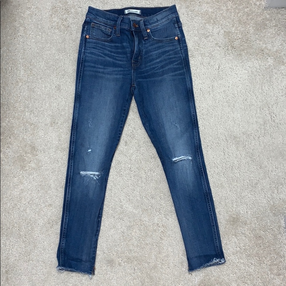 Madewell High Rise Jeans, practically brand new!